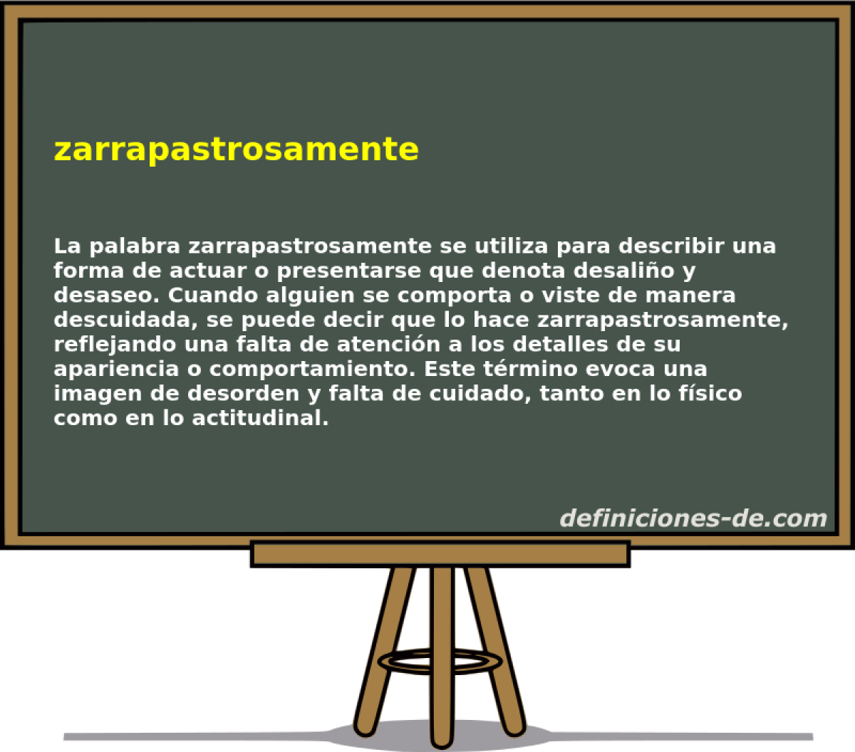 zarrapastrosamente 