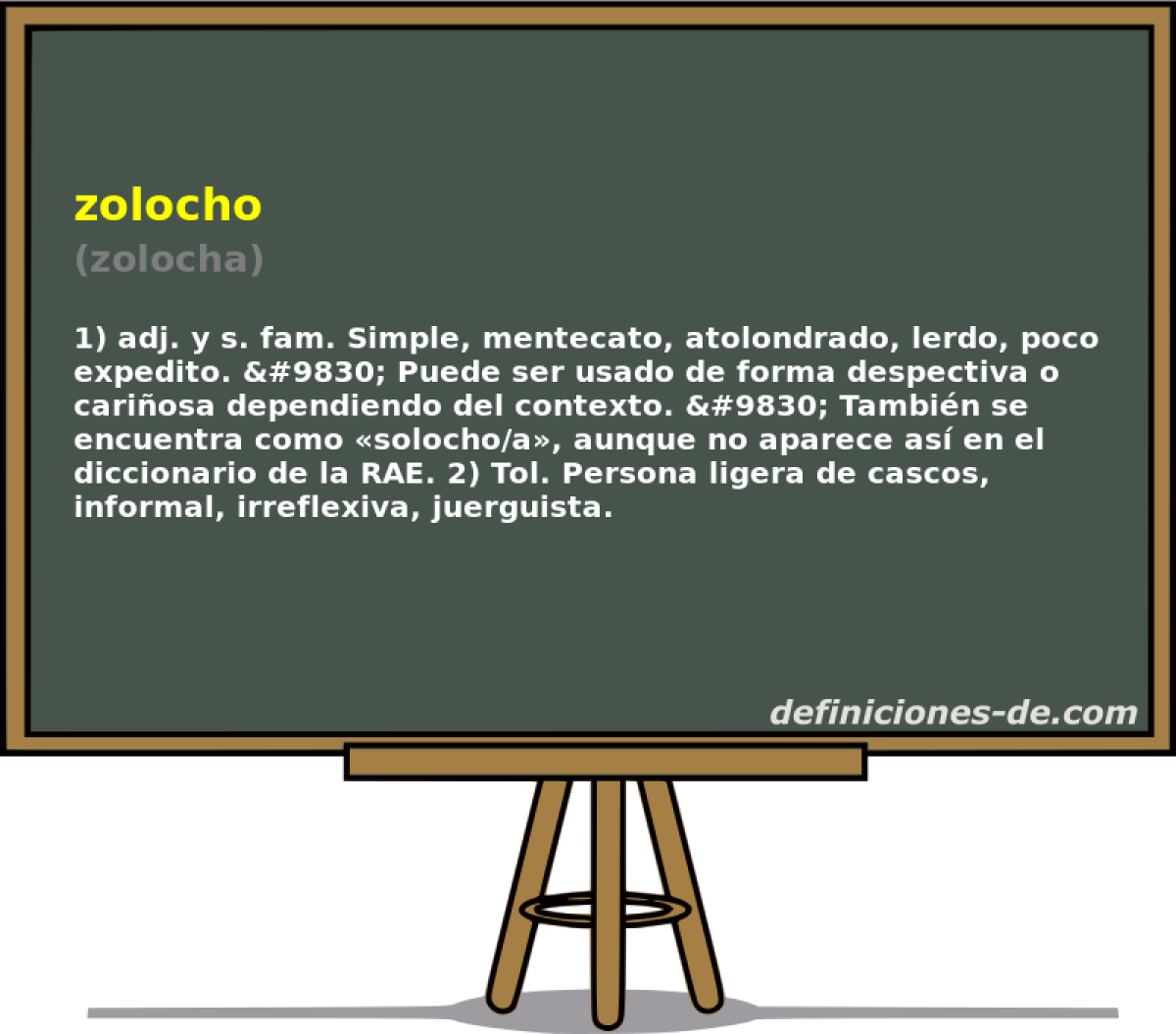 zolocho (zolocha)