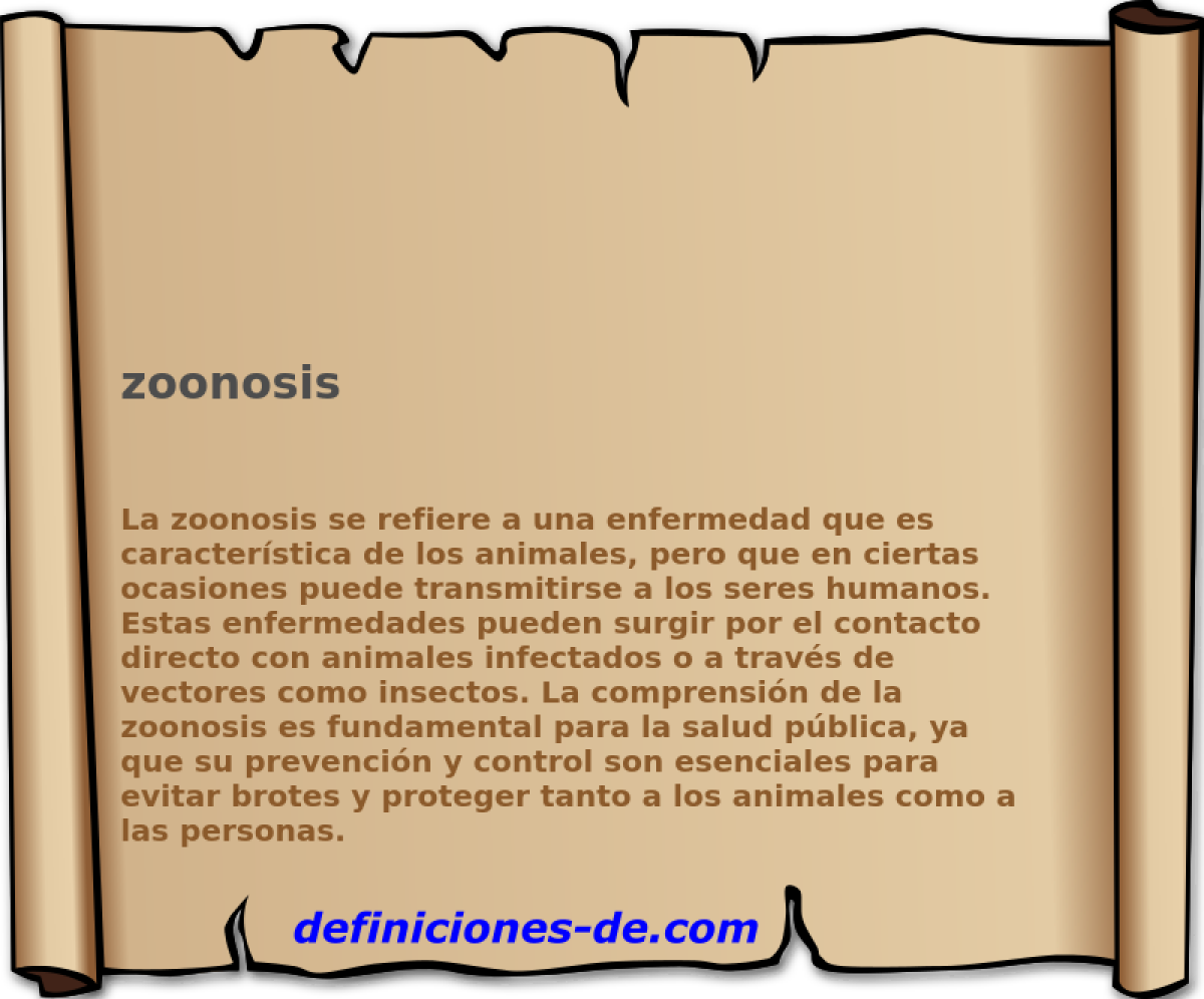 zoonosis 