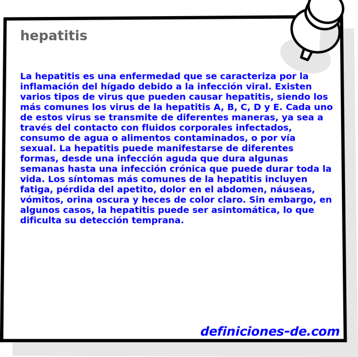 hepatitis 