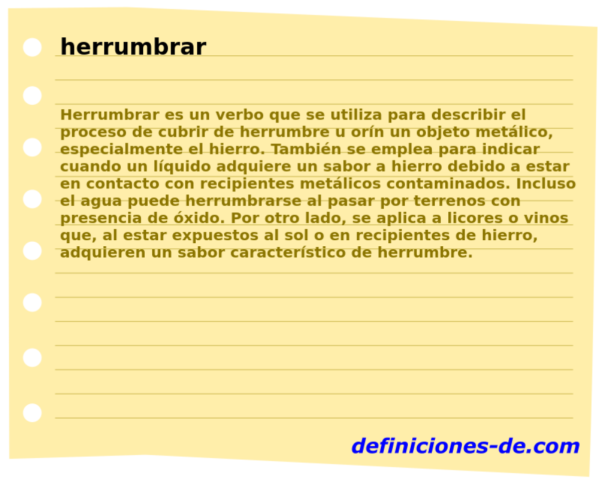 herrumbrar 