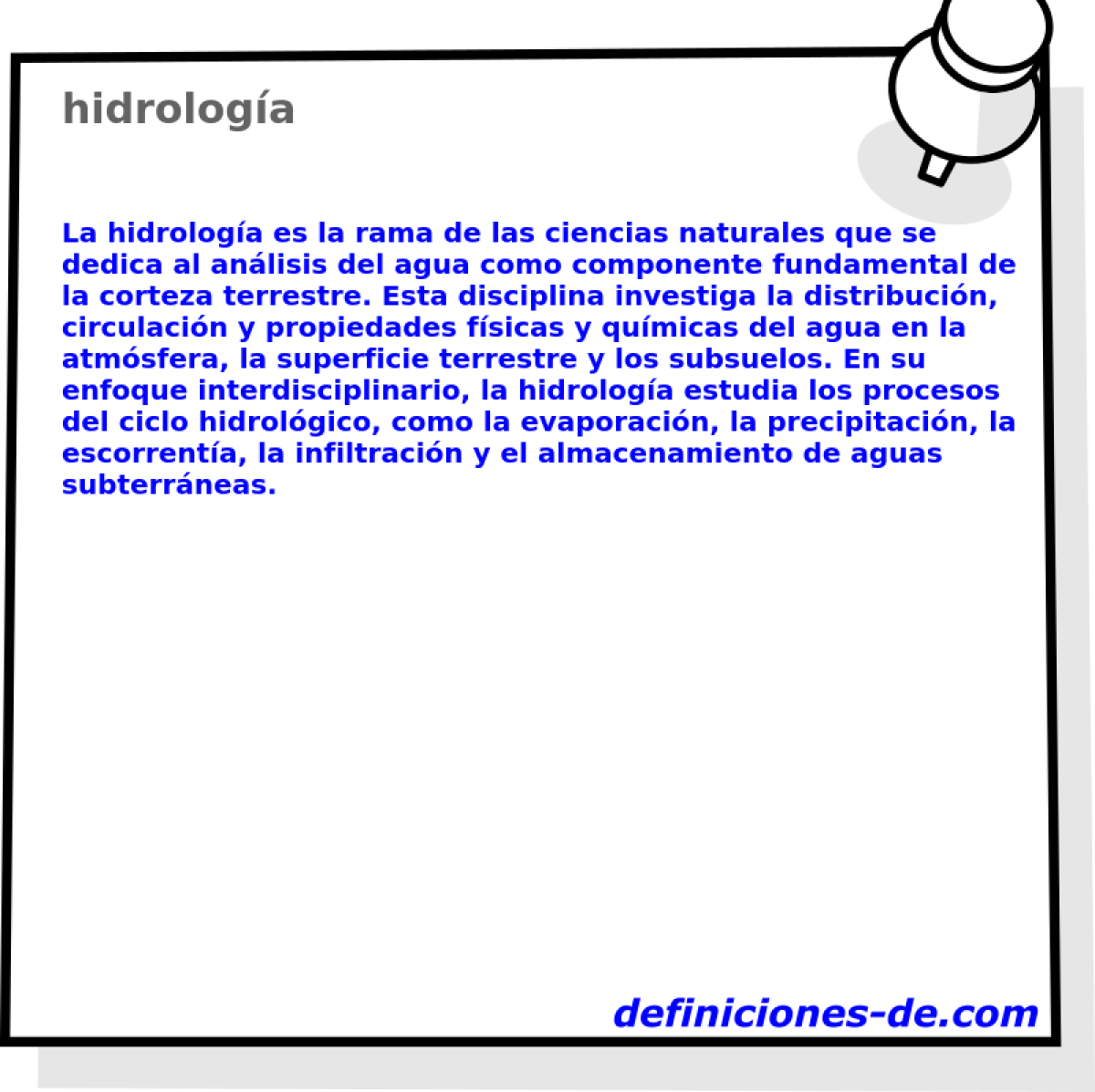 hidrologa 