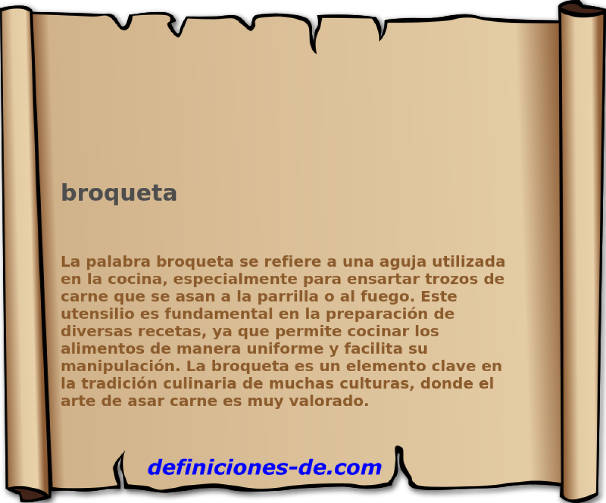 broqueta 