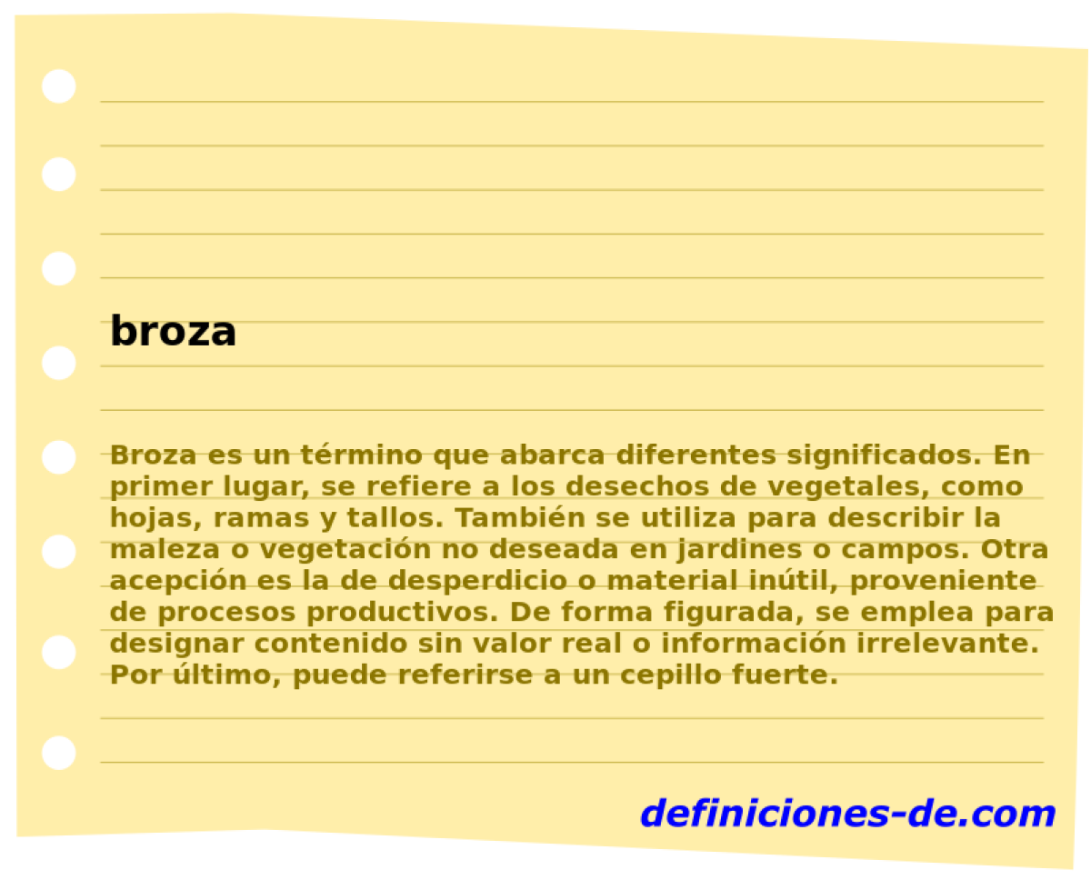 broza 