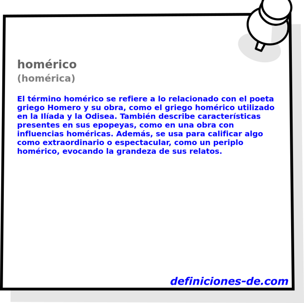 homrico (homrica)