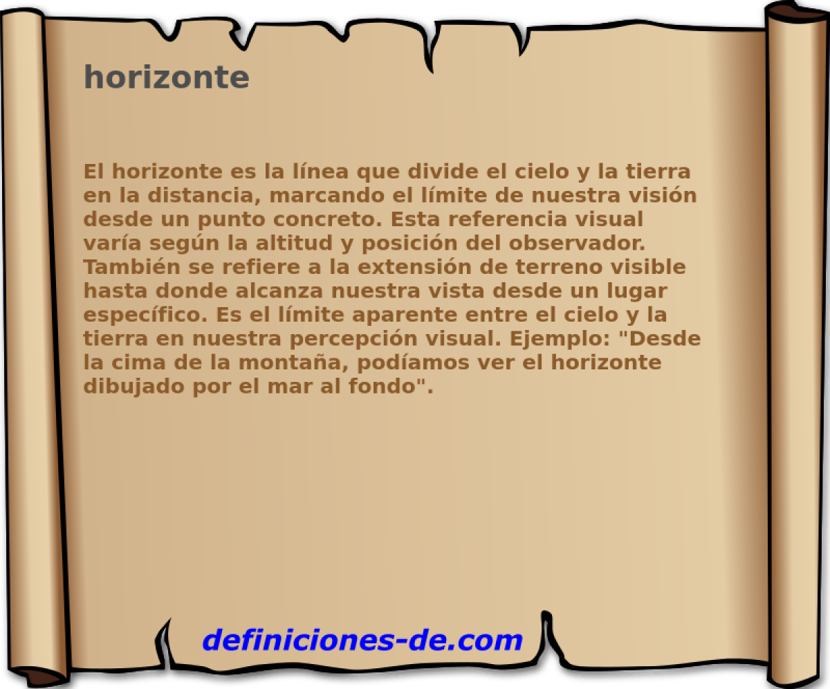 horizonte 