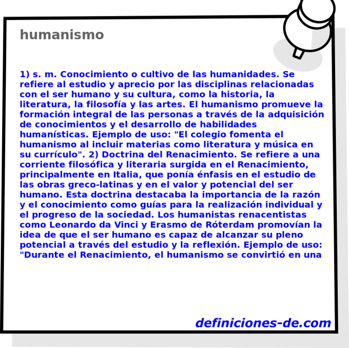 humanismo 