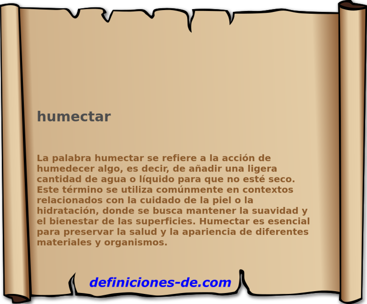 humectar 