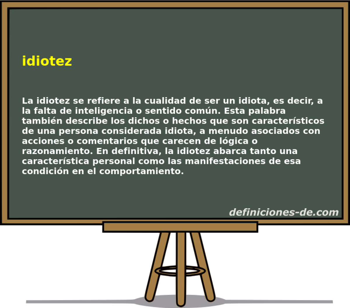 idiotez 