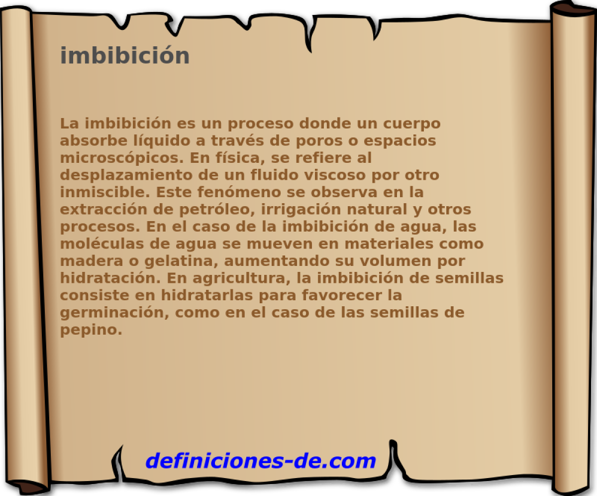 imbibicin 