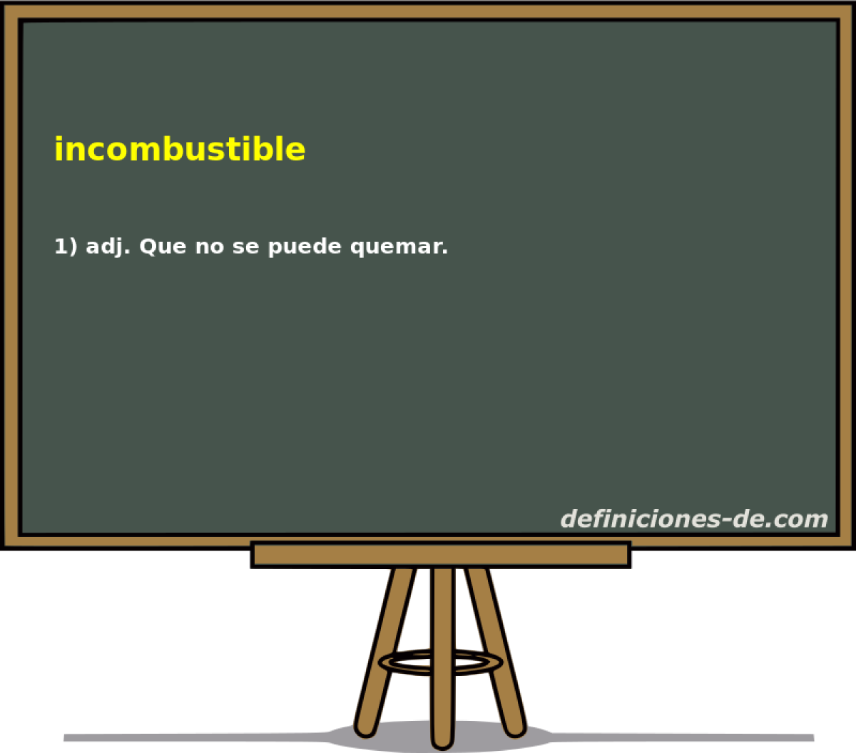 incombustible 