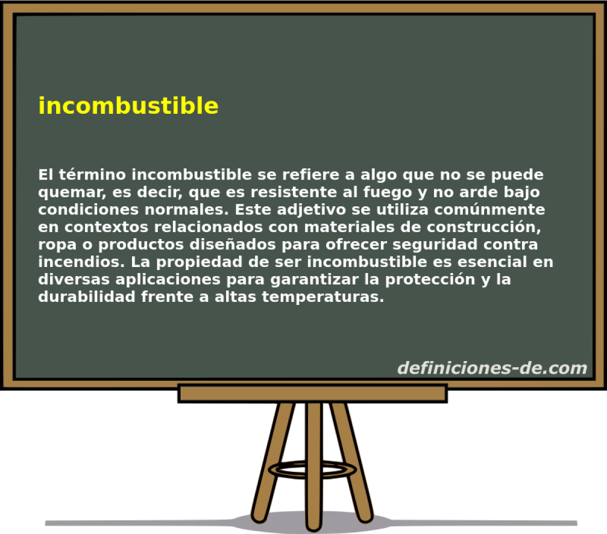 incombustible 