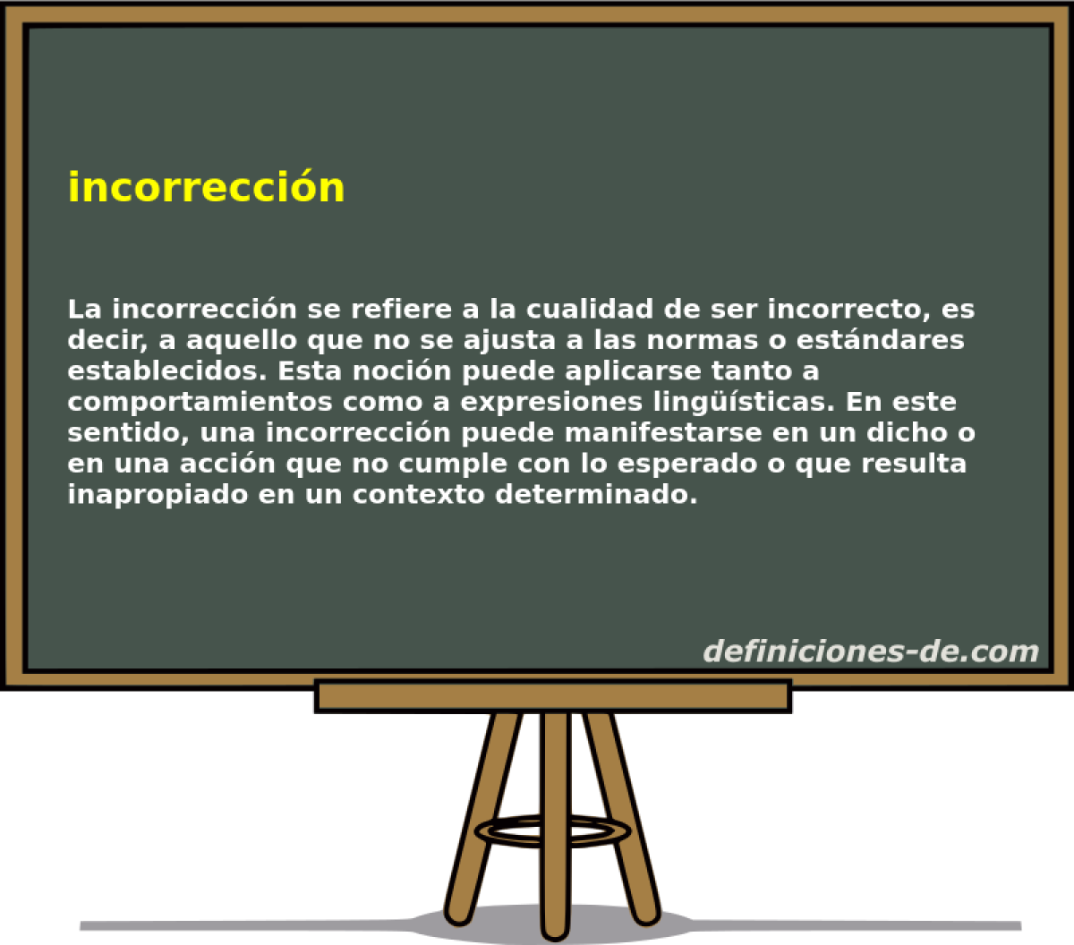 incorreccin 