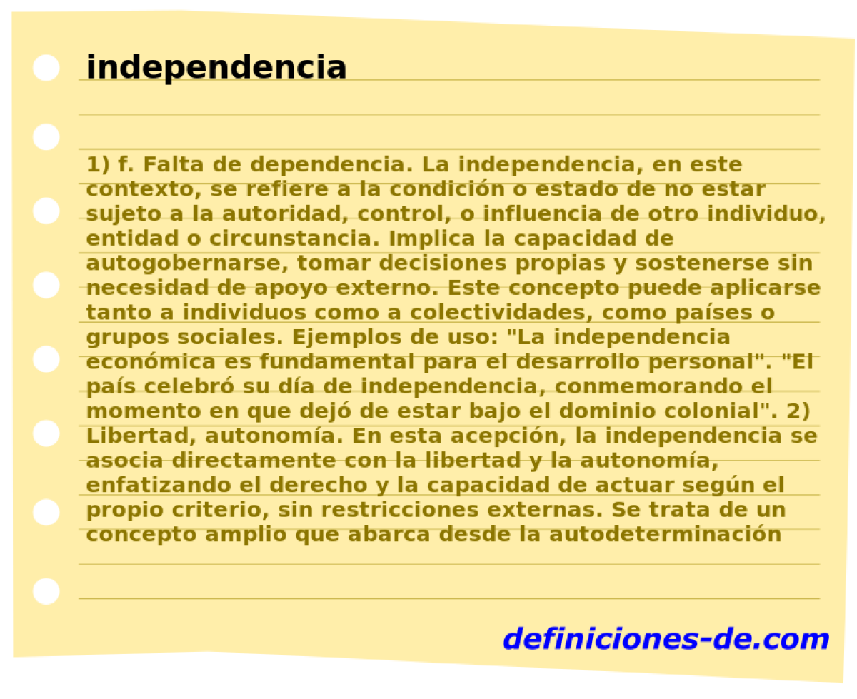 independencia 