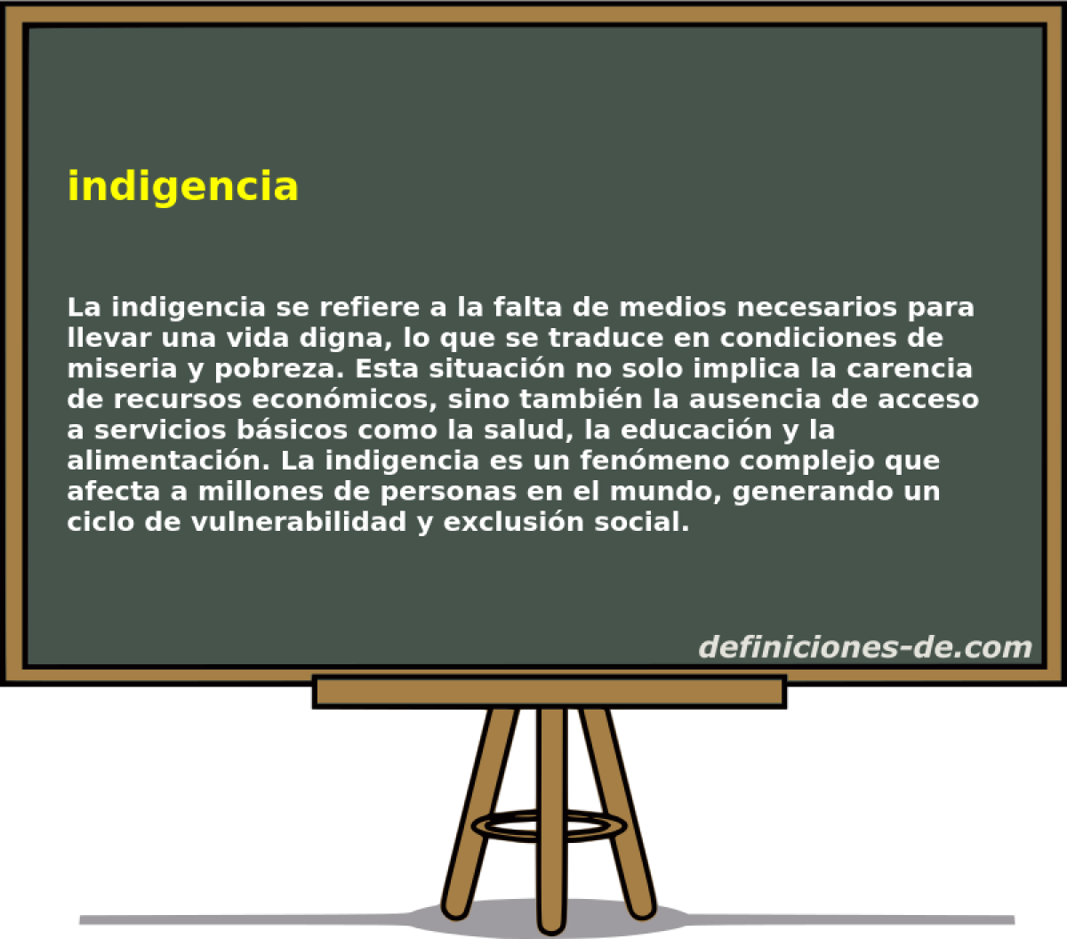 indigencia 