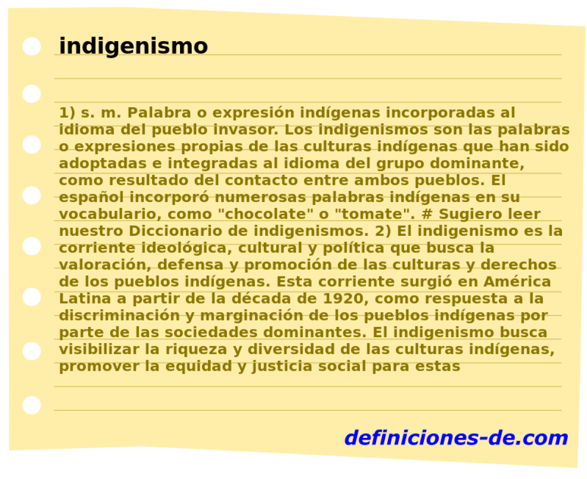 indigenismo 