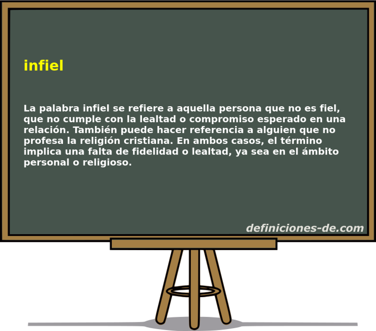 infiel 