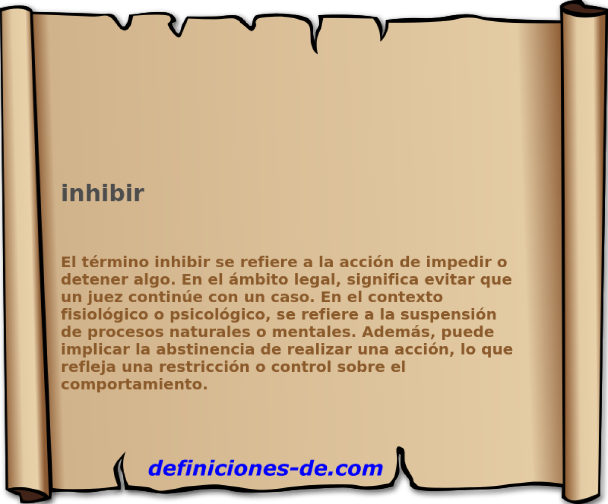 inhibir 