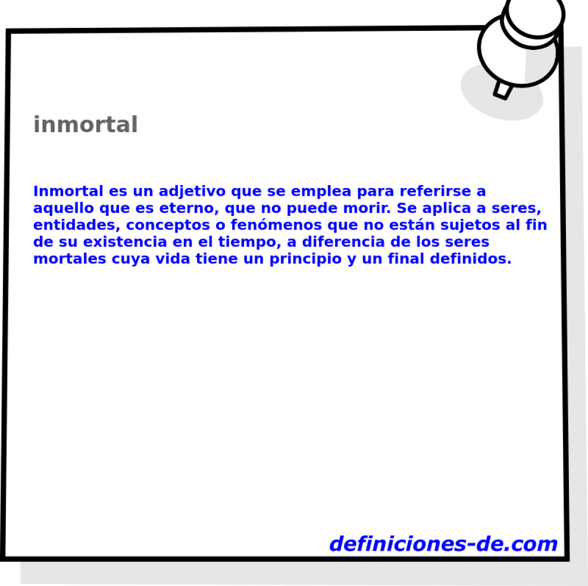 inmortal 