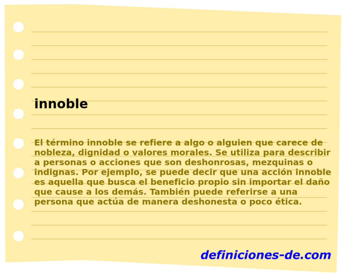 innoble 