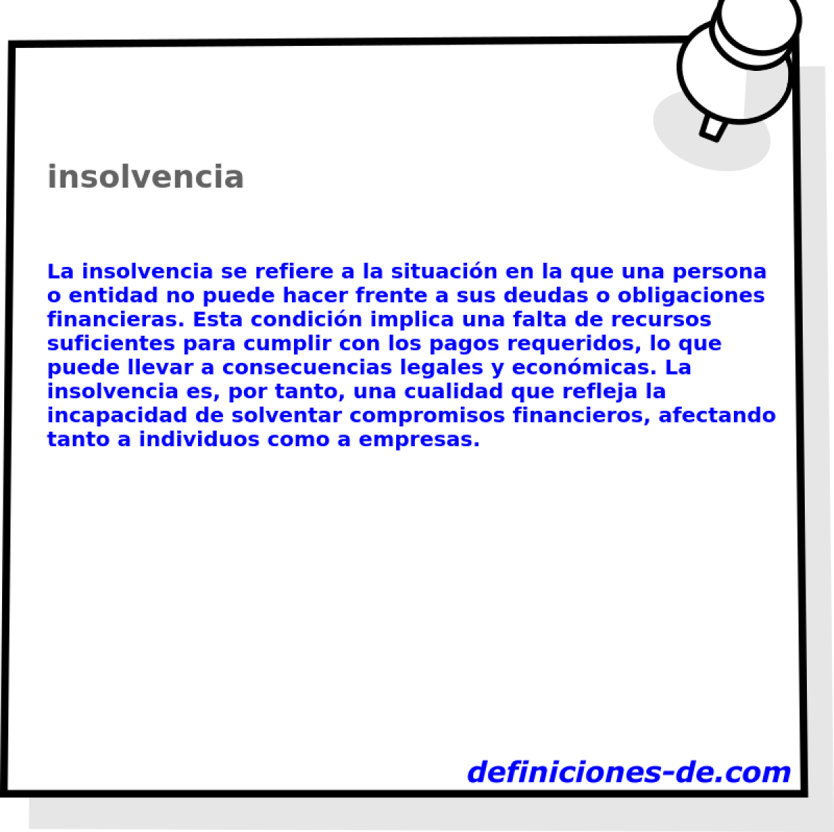 insolvencia 