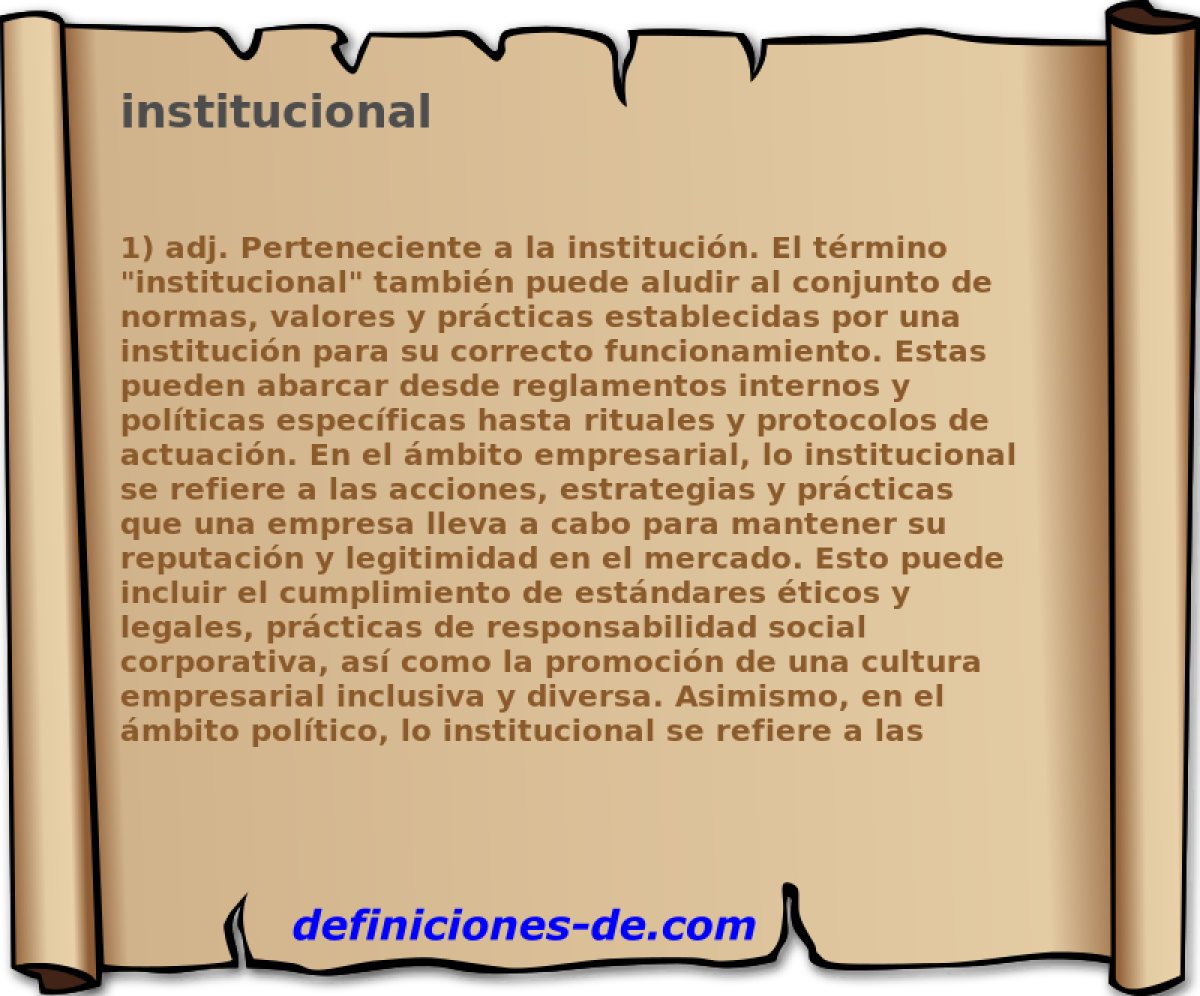institucional 