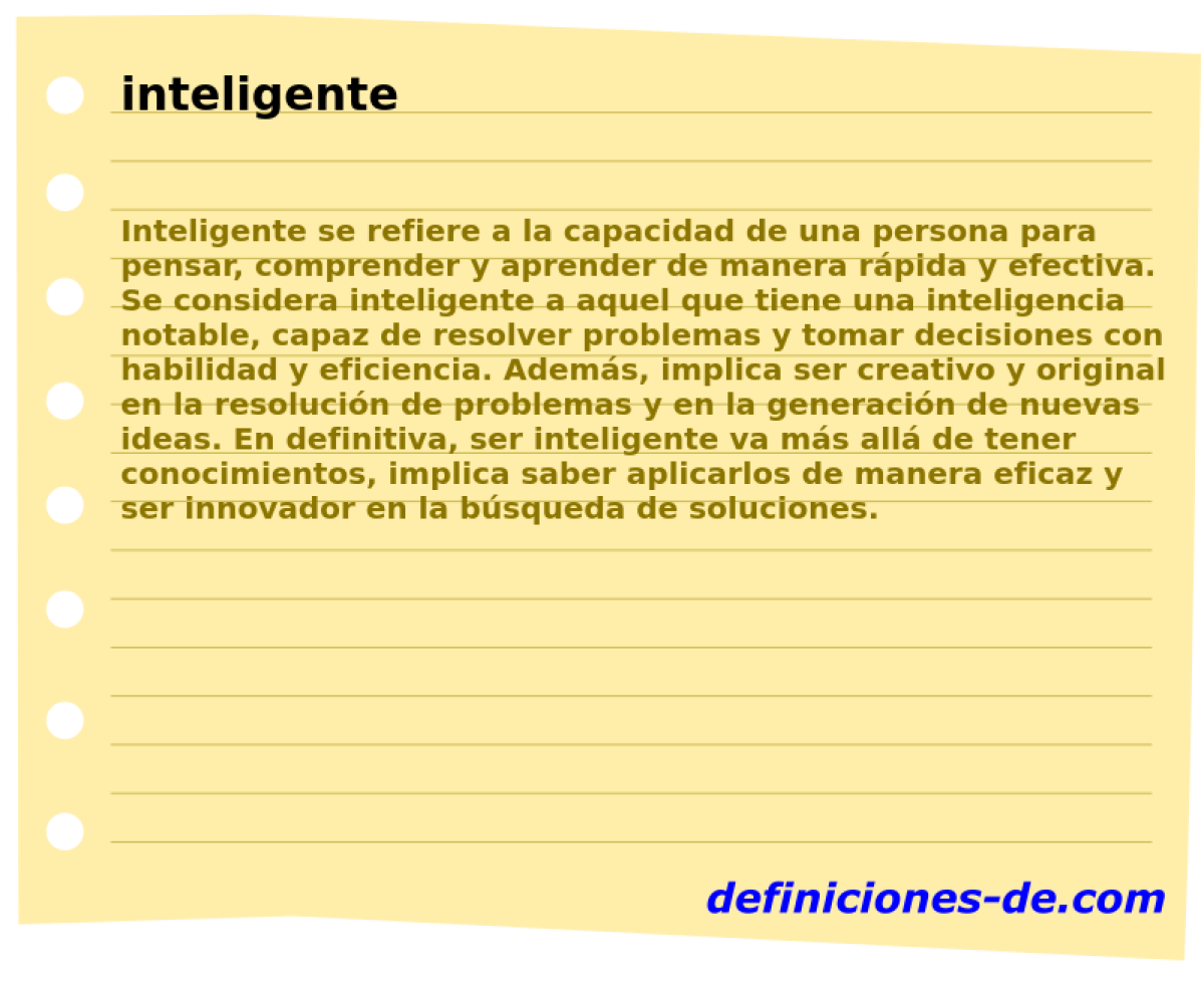 inteligente 