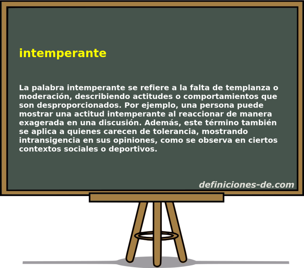 intemperante 