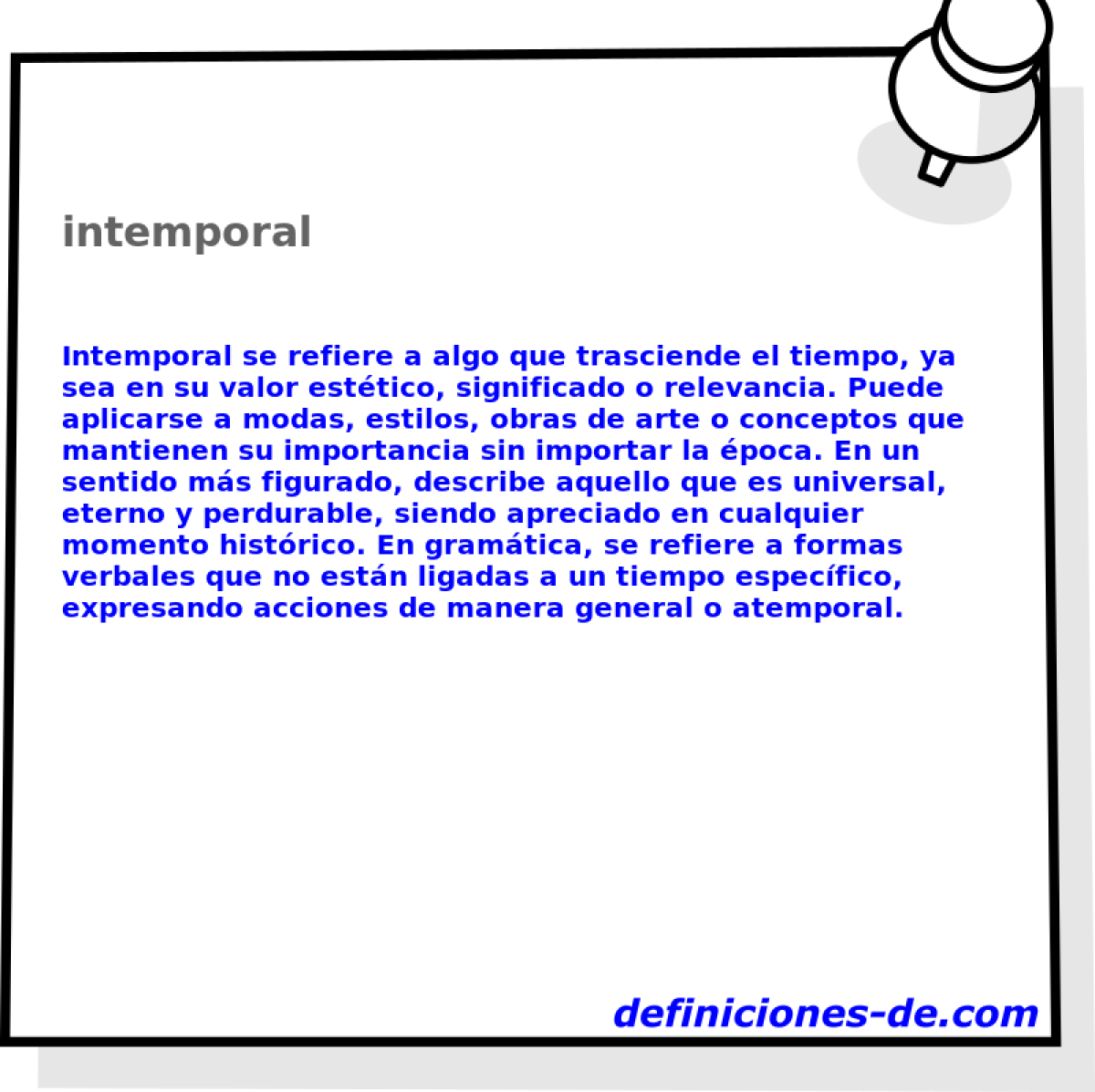 intemporal 