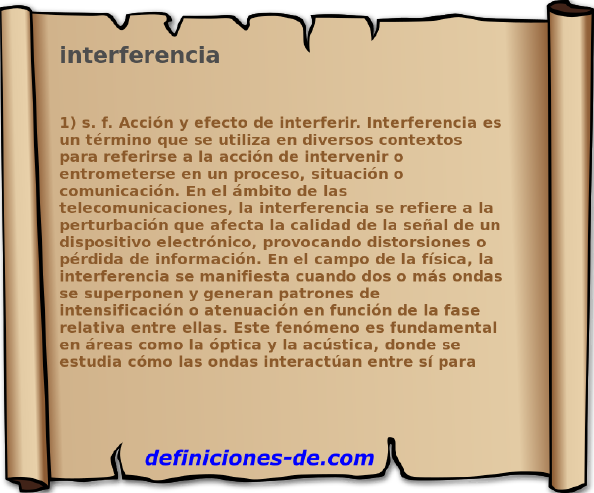 interferencia 