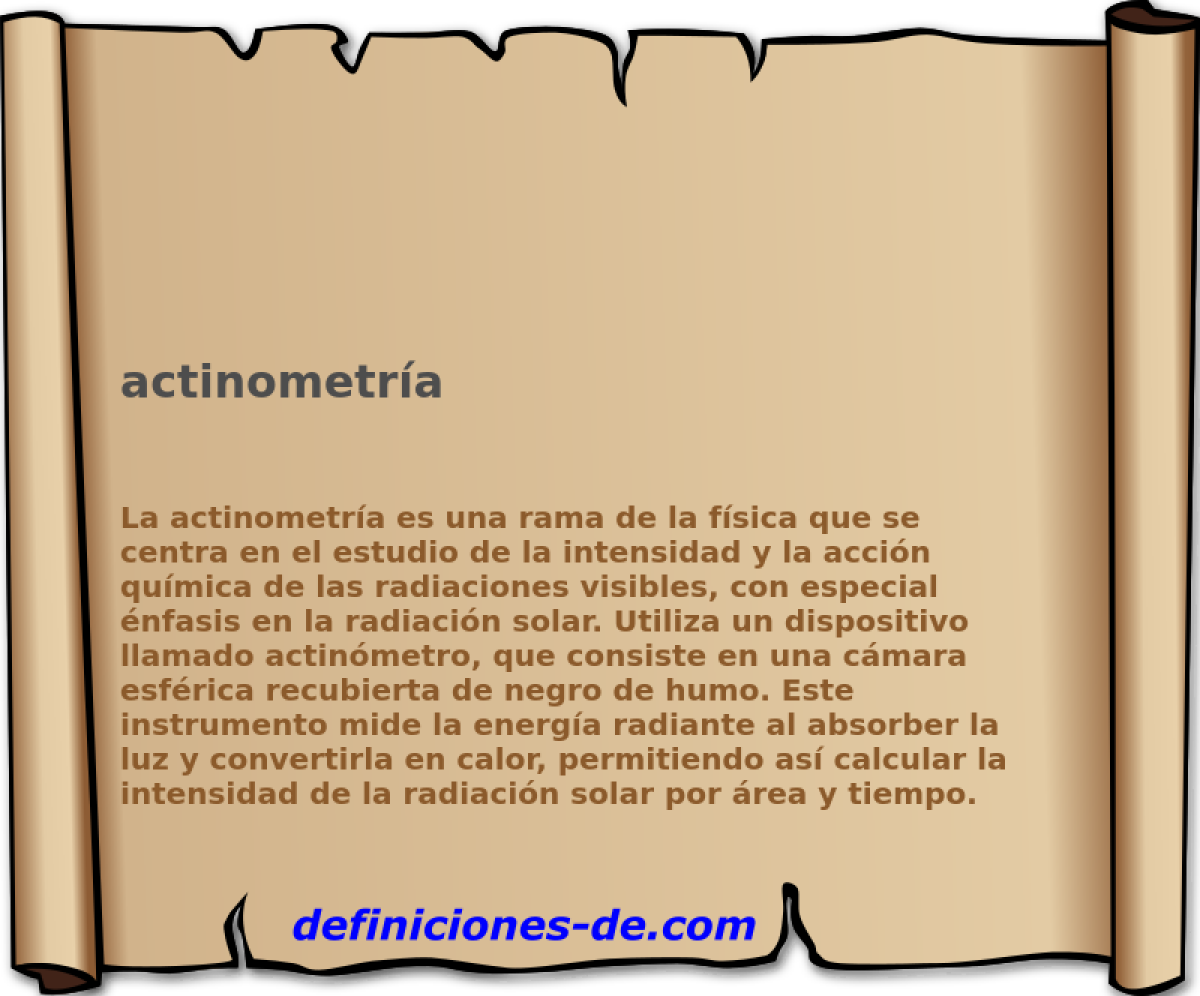 actinometra 