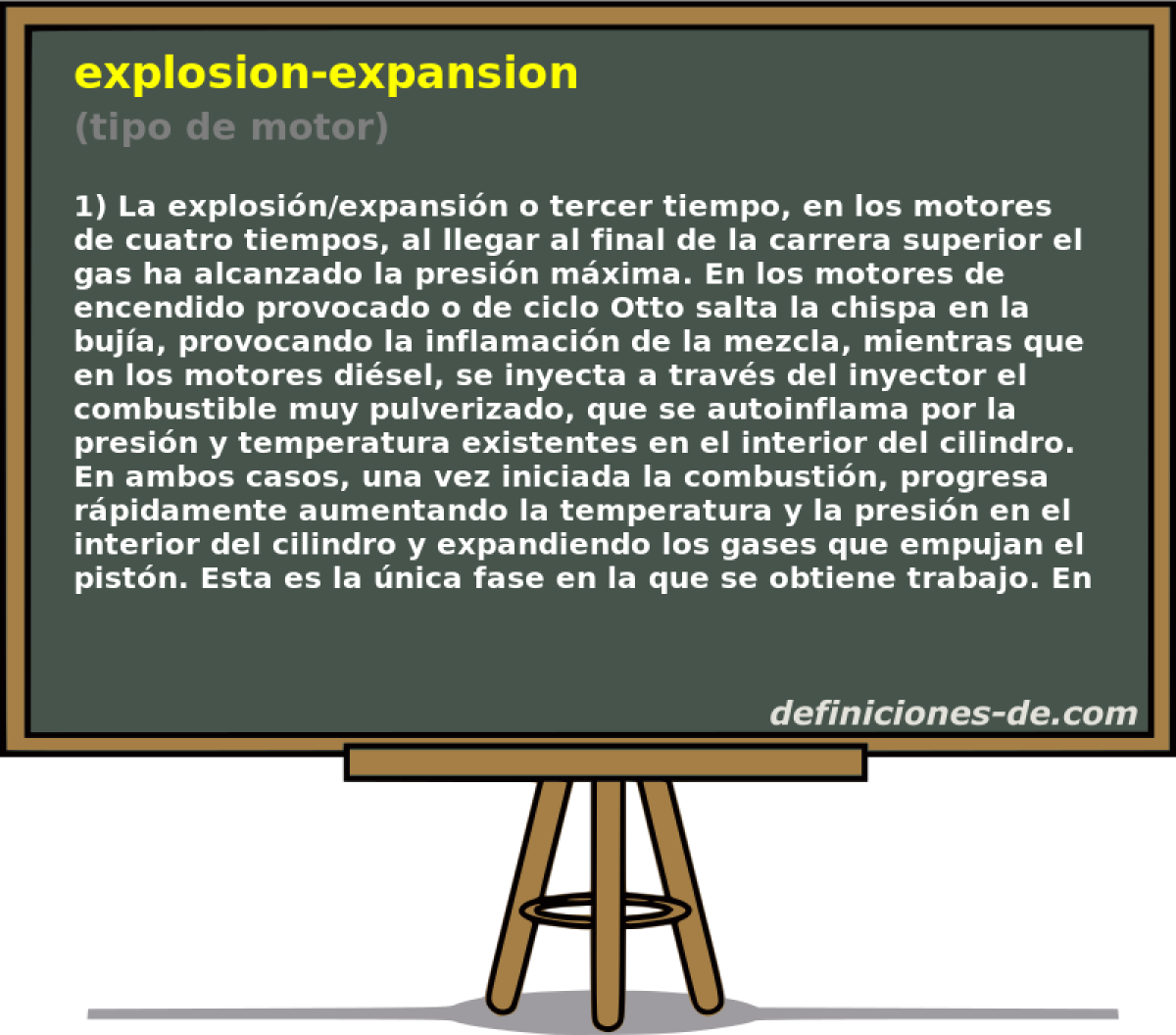 explosion-expansion (tipo de motor)