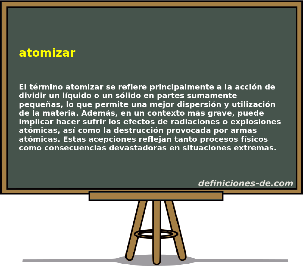 atomizar 