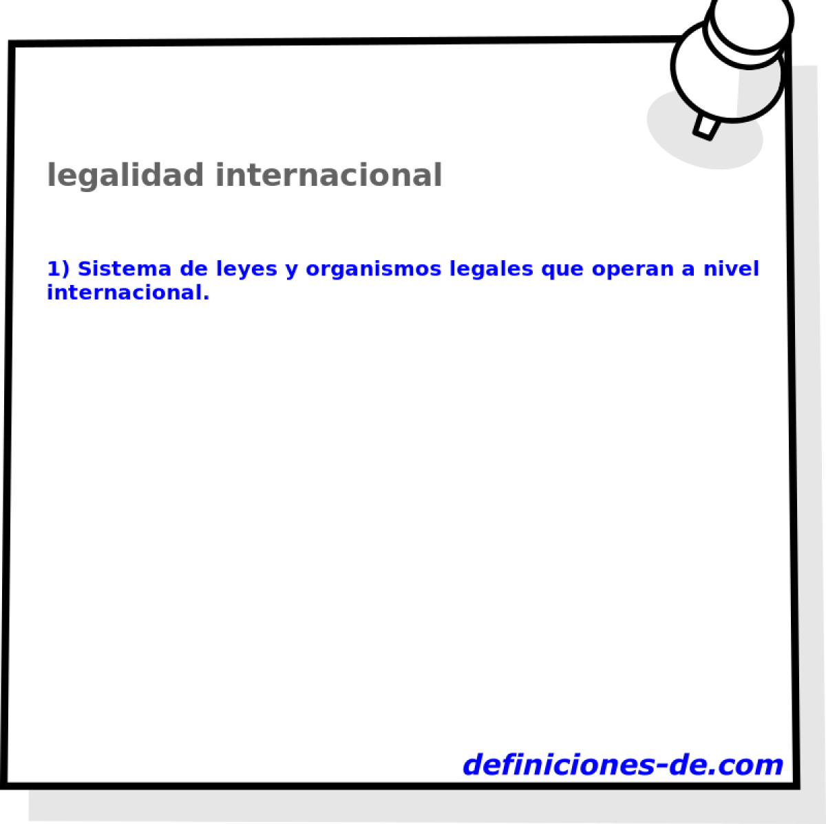legalidad internacional 