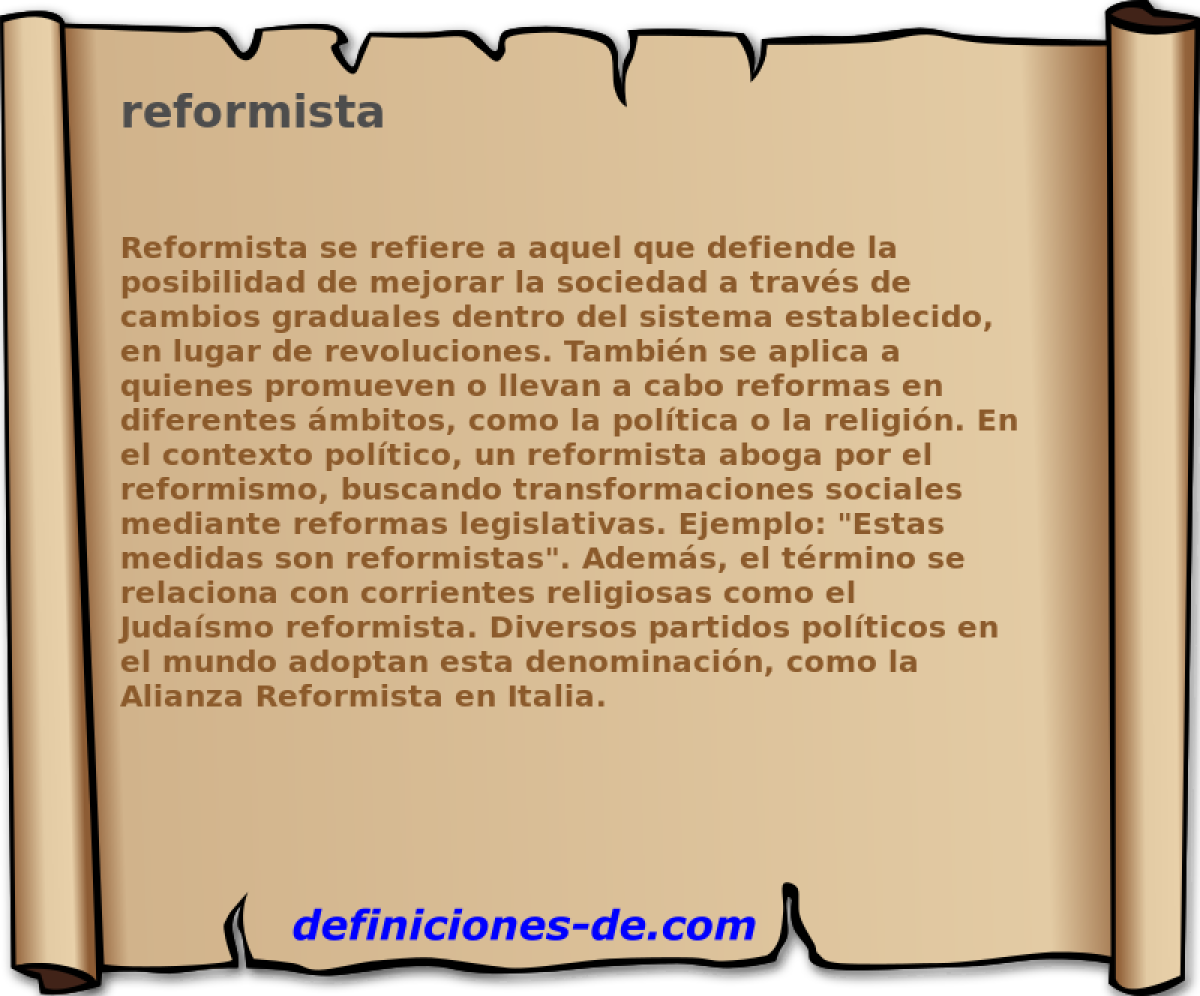 reformista 