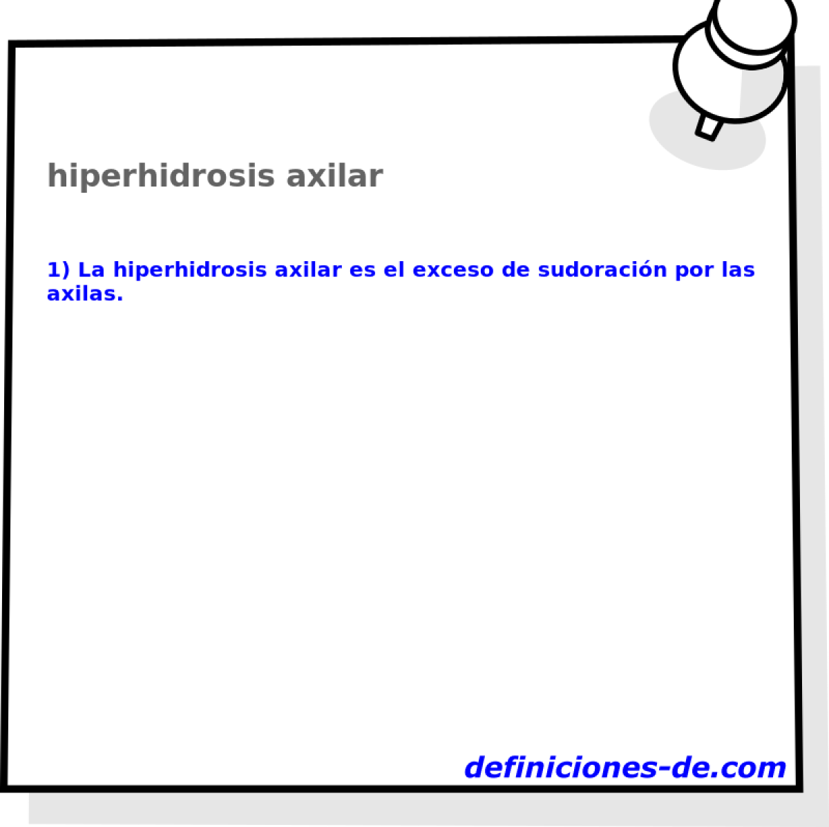 hiperhidrosis axilar 