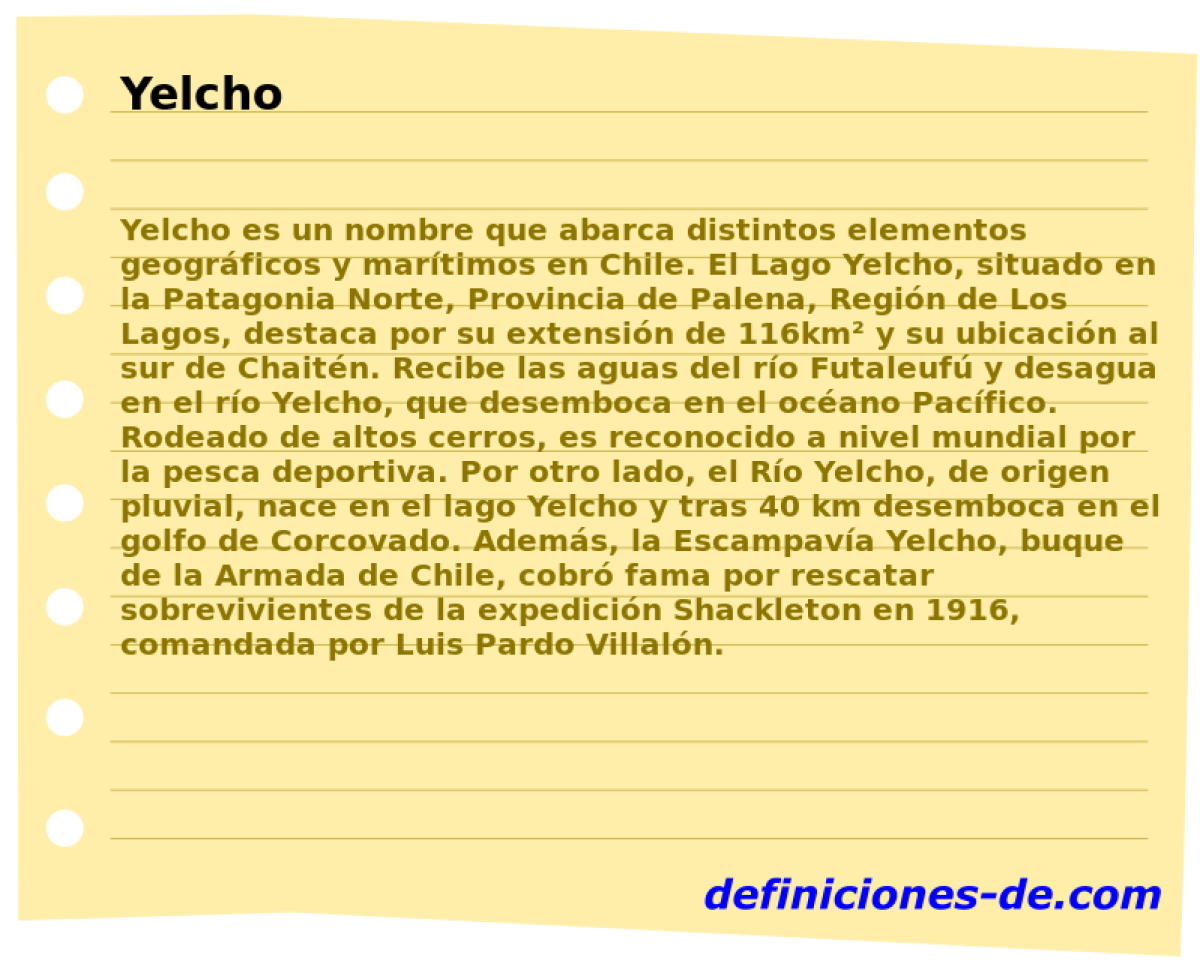Yelcho 