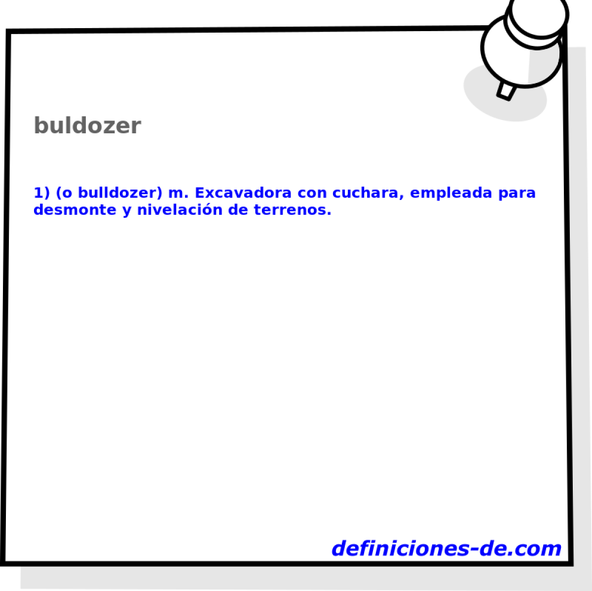 buldozer 