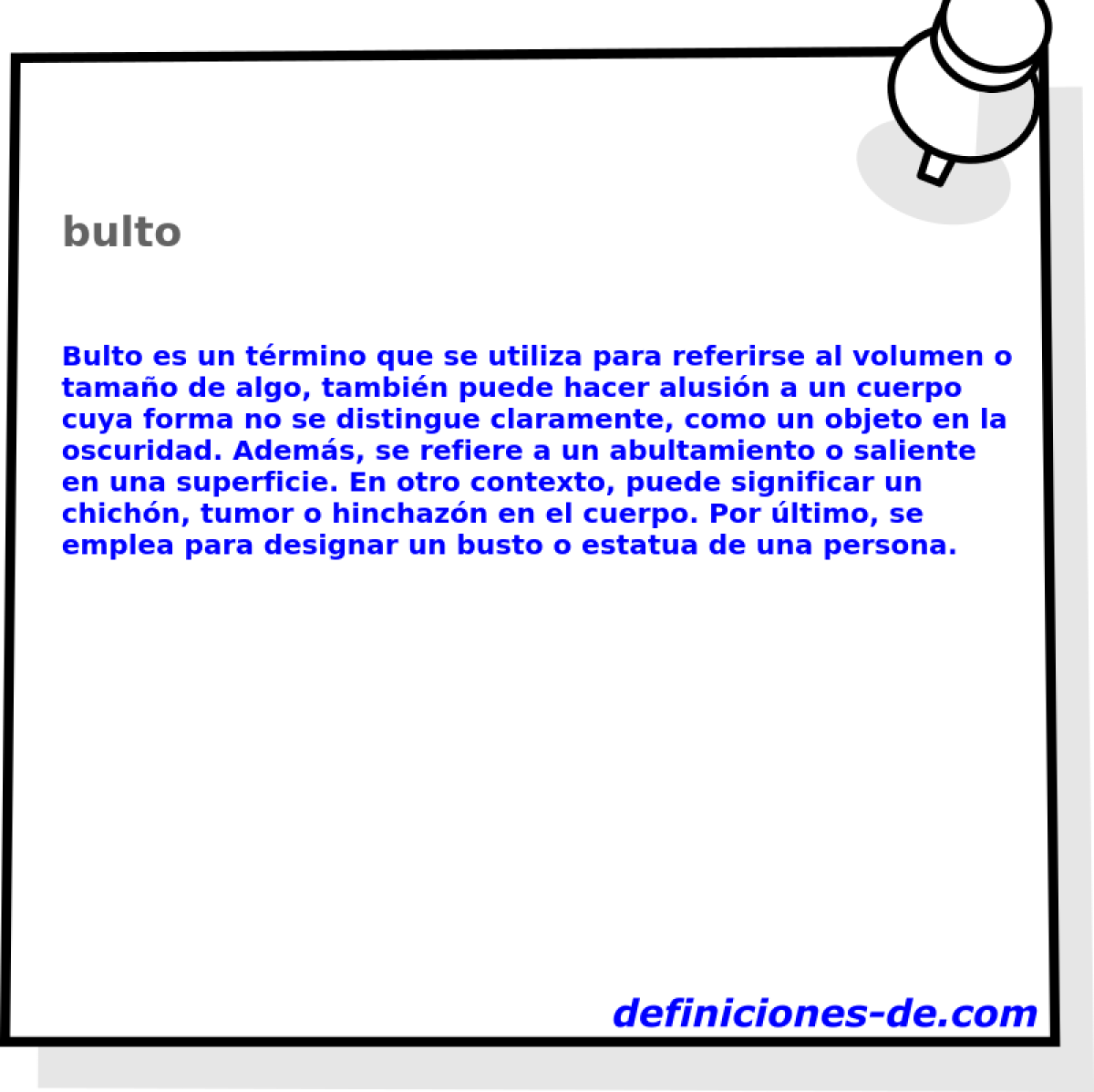 bulto 