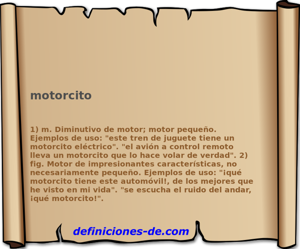 motorcito 