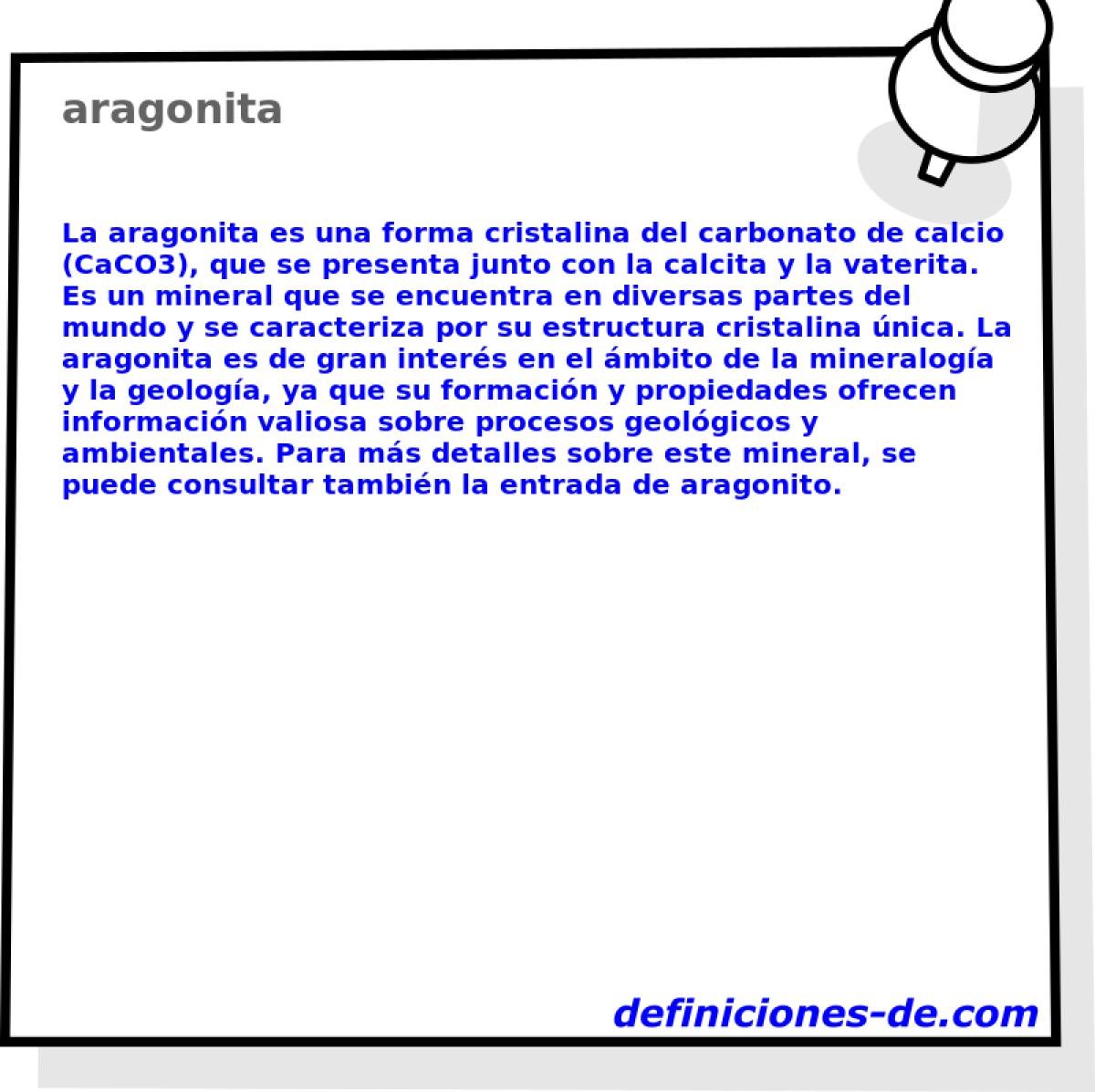 aragonita 
