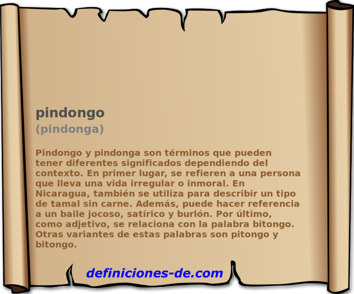 pindongo (pindonga)