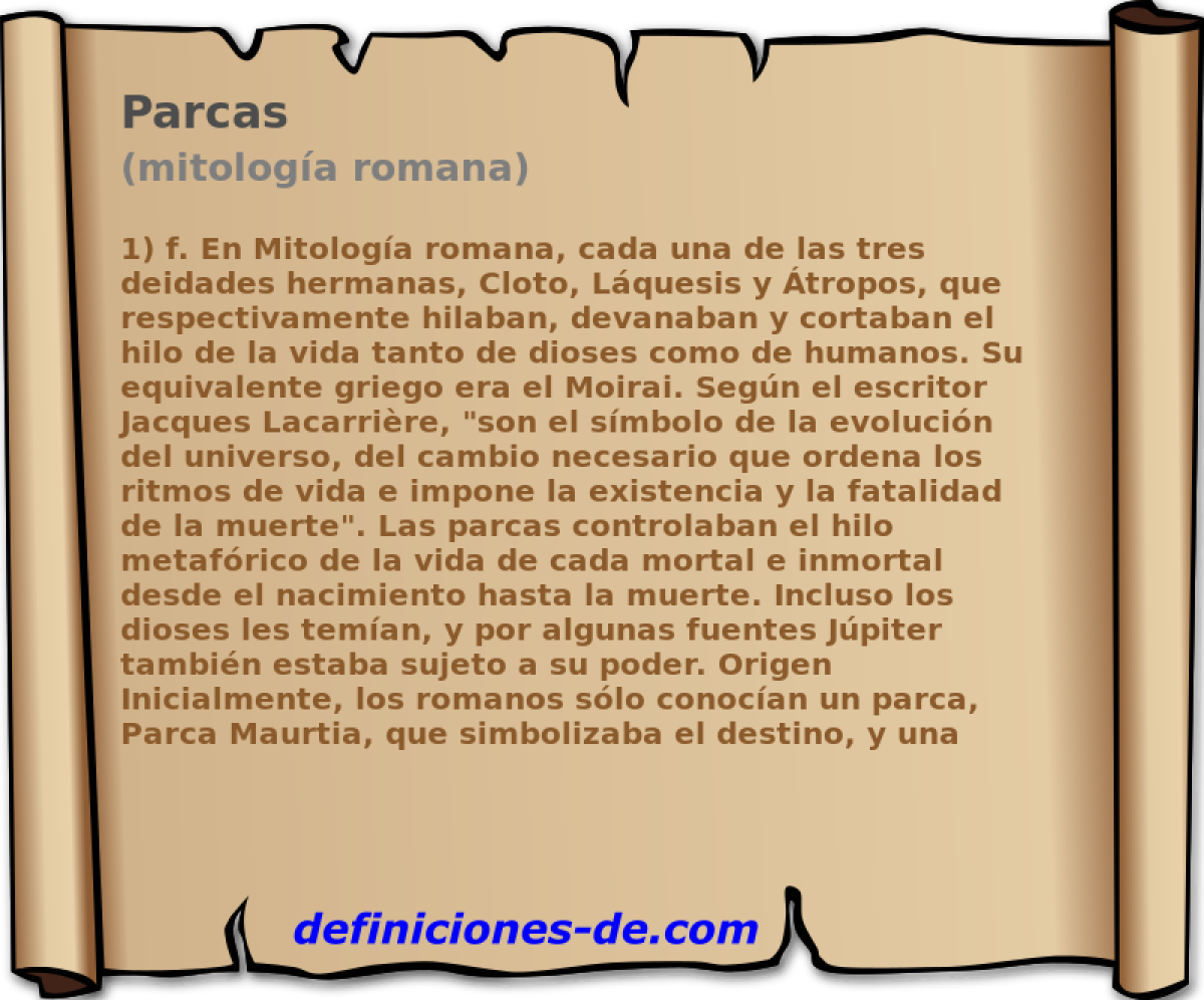 Parcas (mitologa romana)
