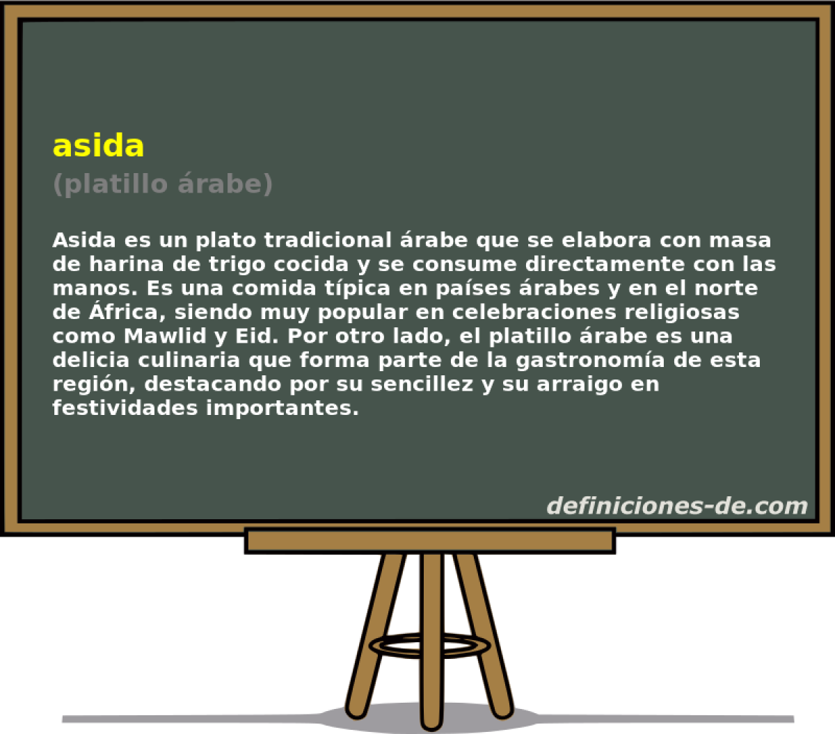 asida (platillo rabe)