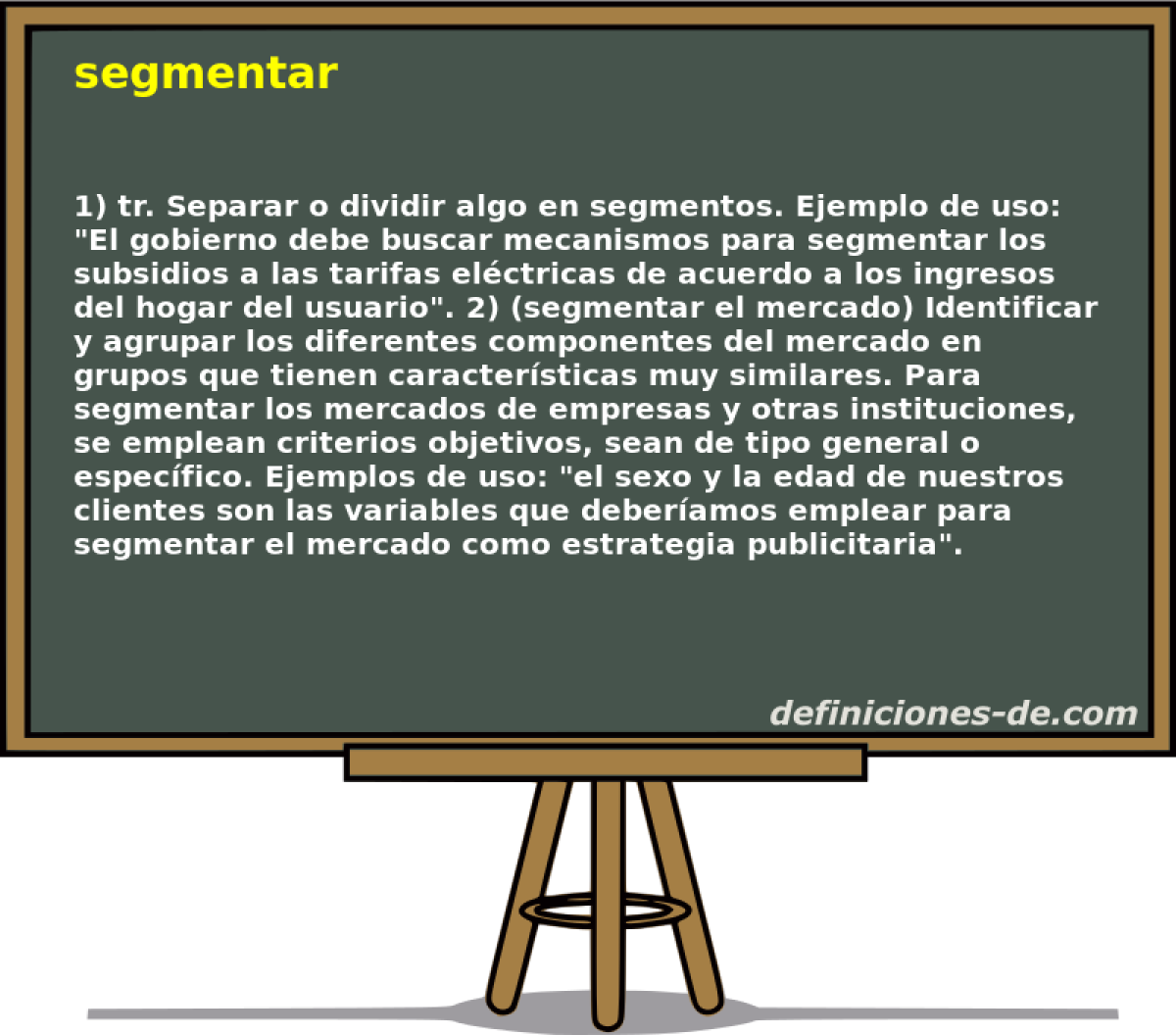 segmentar 