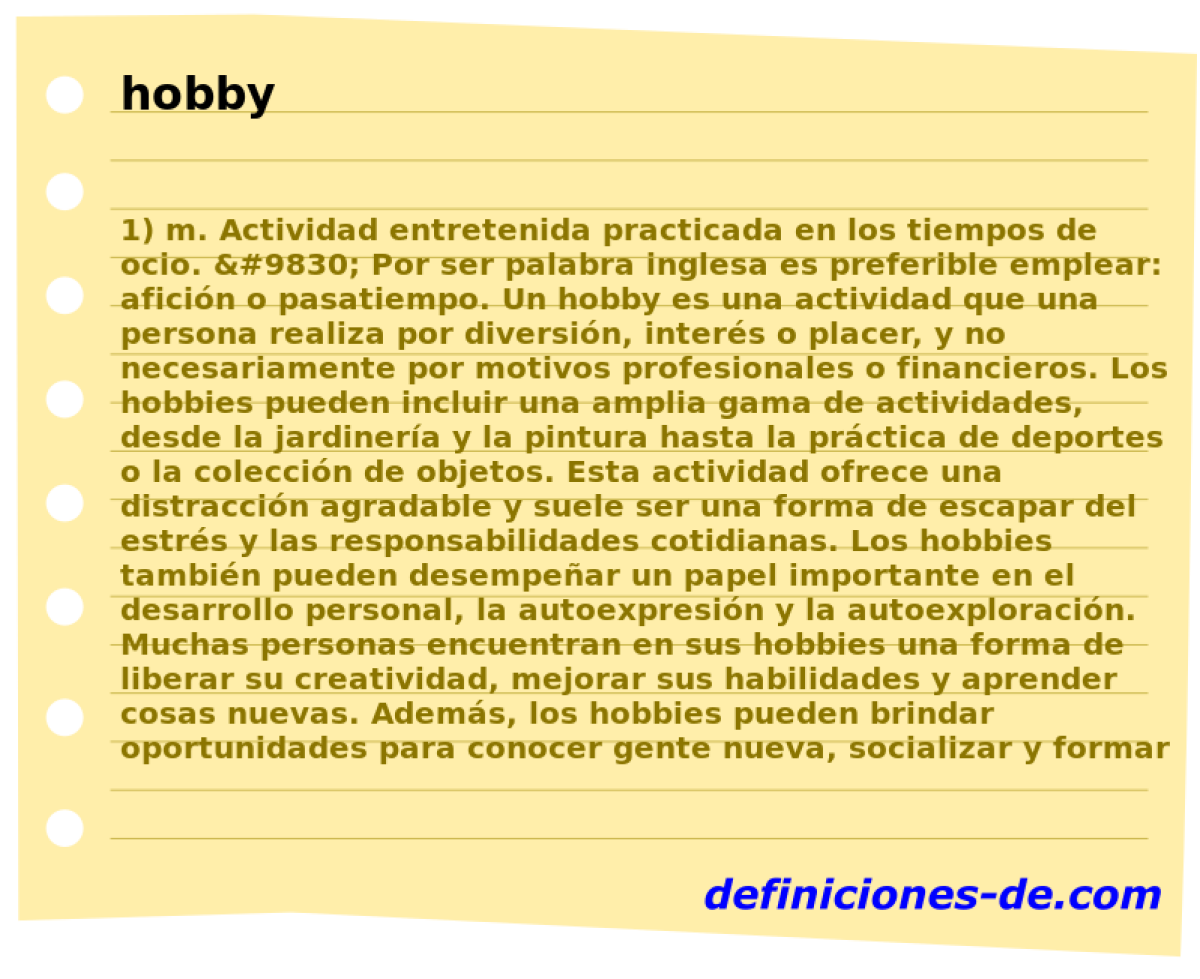 hobby 