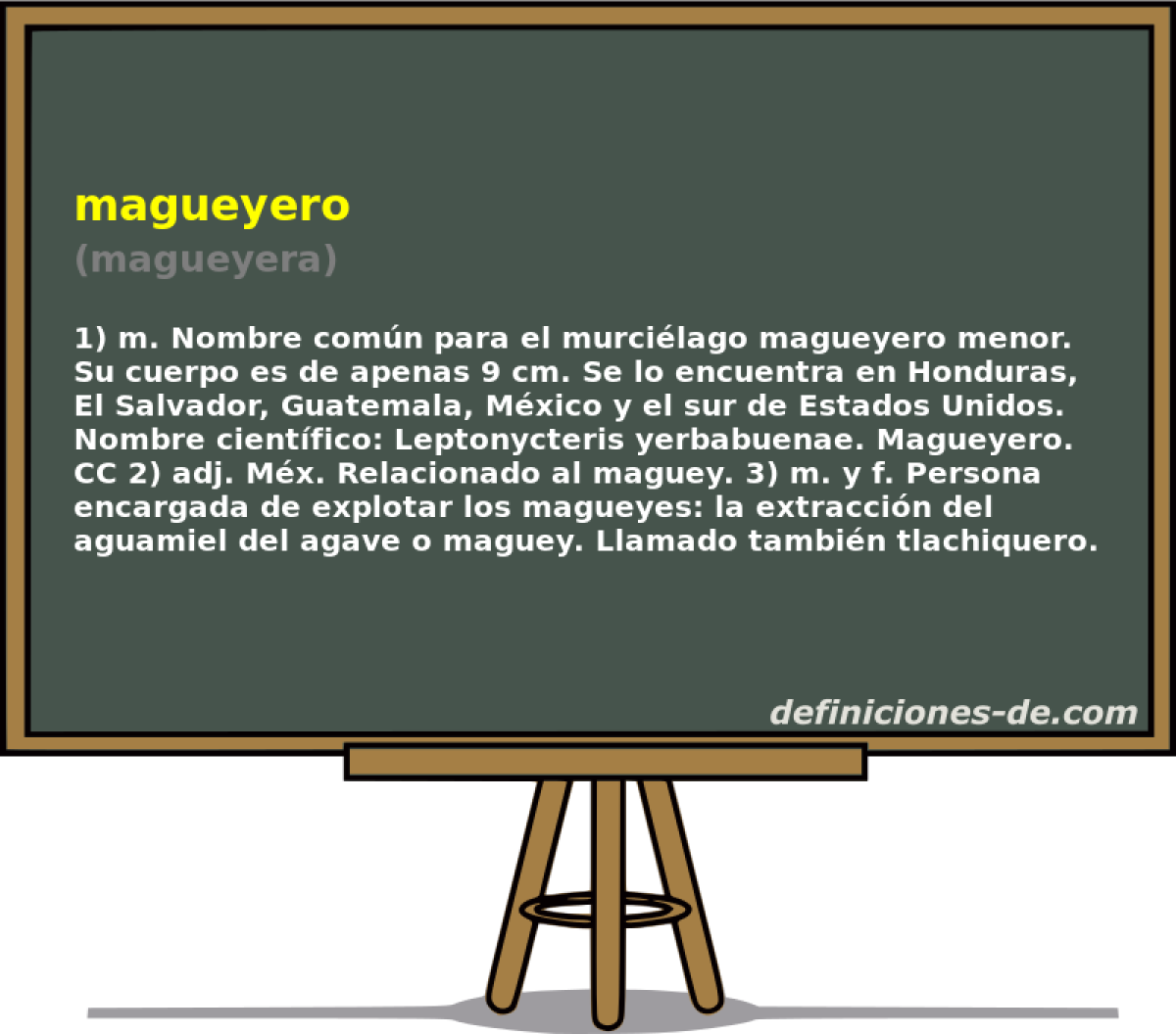 magueyero (magueyera)