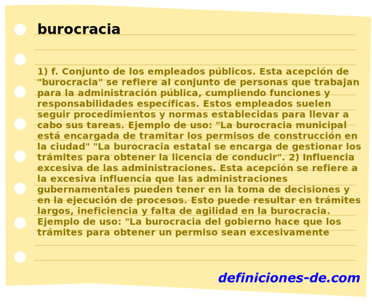 burocracia 