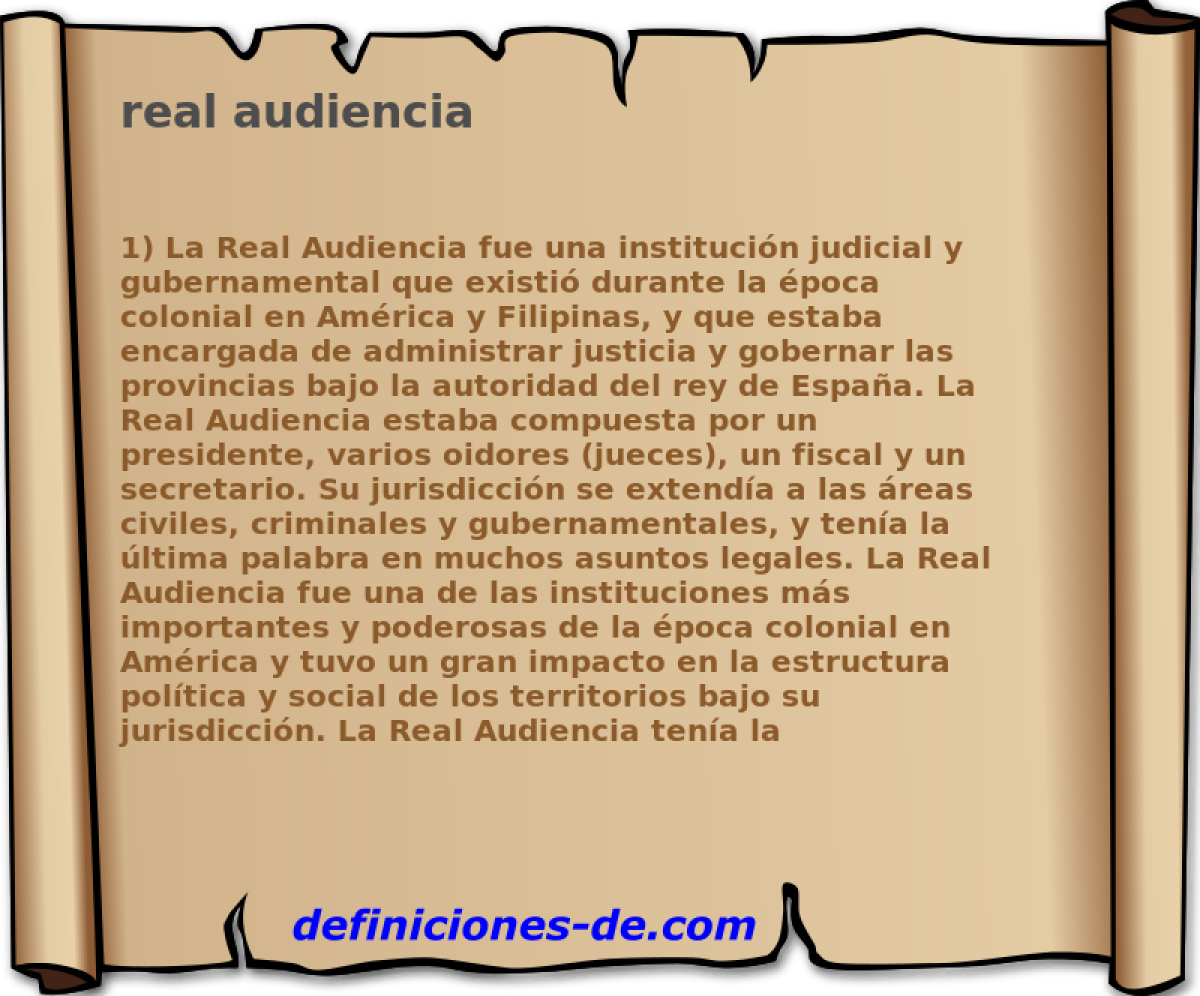 real audiencia 