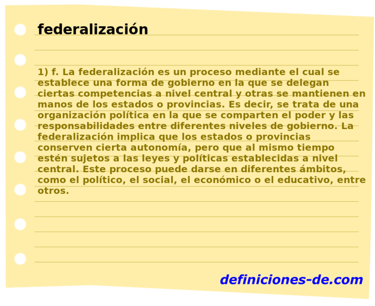 federalizacin 